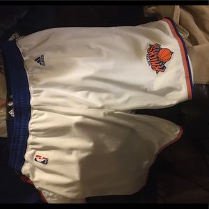 Knicks official basket ball shorts